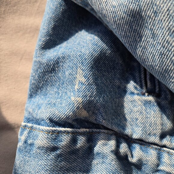 Vintage 80s Levi's Denim Trucker Jeans Jacket 50L - Picture 11 of 12